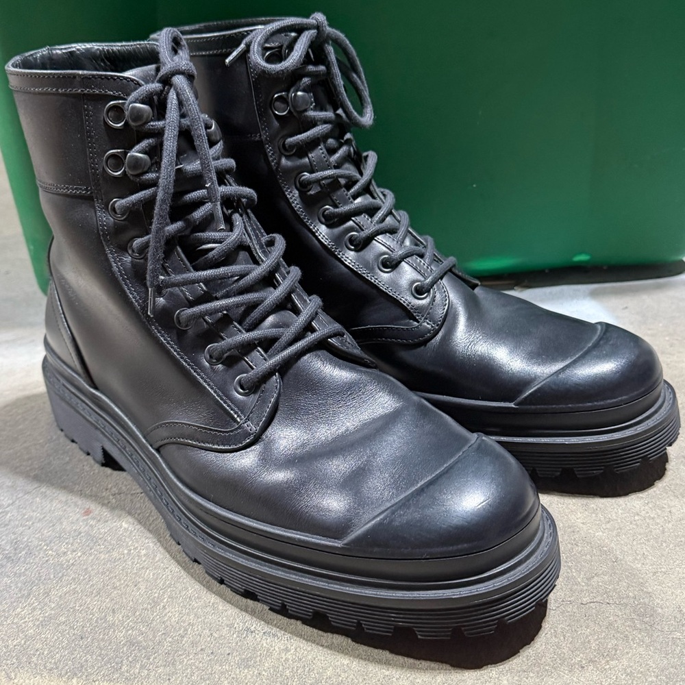 Allen Edmonds Storm Trekker Ranger Horween Leather Boots Black Men's 11.5 #2669